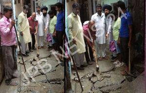 Read more about the article ਕਮਲਜੀਤ ਭਾਟੀਆ ਸਾਬਕਾ ਸੀਨੀਅਰ ਡਿਪਟੀ ਮੇਅਰ ਨੇ ਭਗਵਾਨ ਵਾਲਮੀਕਿ ਮੁਹੱਲੇ ਦੀਆਂ ਗਲੀਆਂ ਦਾ ਨਿਰਮਾਣ ਕਾਰਜ ਸ਼ੁਰੂ ਕਰਵਾਇਆ