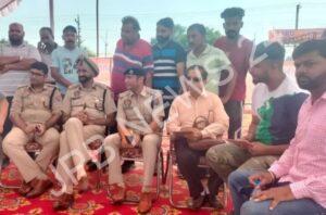 Read more about the article CP संधू ने पुलिस अधिकारियों के साथ कैंट दशहरा ग्राऊंड का दौरा किया