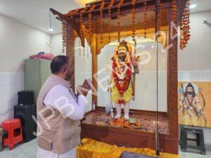 Read more about the article सुशील रिंकू ने भगवान परशुराम जन्मोत्सव पर मन्दिर में नतमस्तक होकर लिया भगवान परशुराम जी का आशीर्वाद
