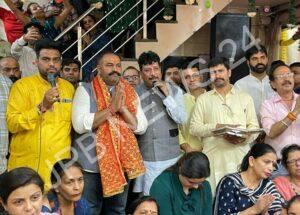 Read more about the article जो भगत सच्चे मन से दरबार पर अपनी हाज़री लगाते है, बाबा उनकी हर इच्छा पूरी करते है :- विधायक रमन अरोड़ा