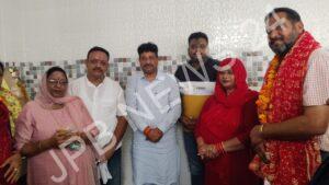 Read more about the article शिव शक्ति मंदिर में यादव परिवार की और से करवाई गई मूर्ति स्थापना