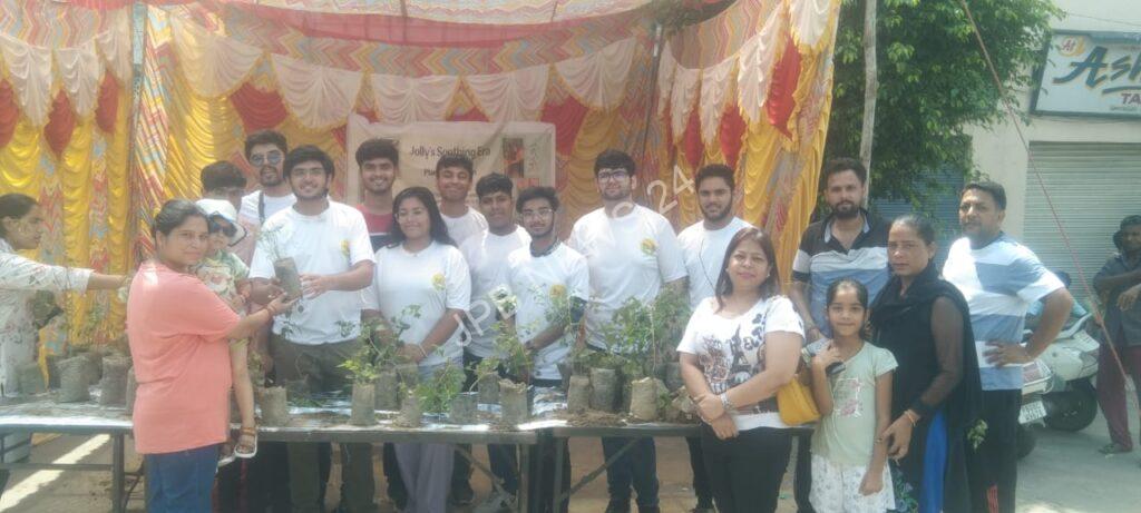 Jolly Smoothing Era Youth Club conducts third drive of saplings