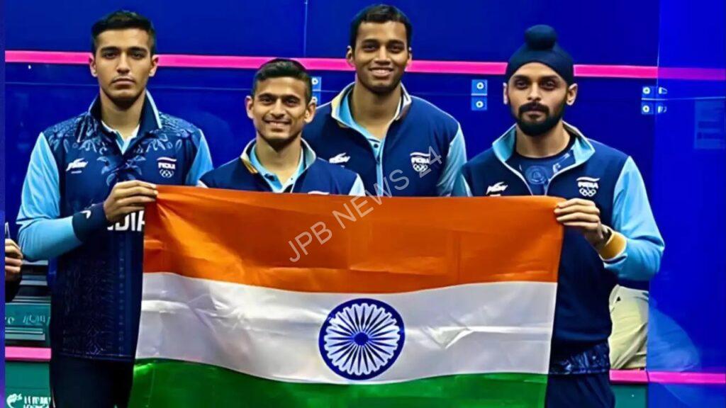 भारत ने पाकिस्तान को हराकर पुरुष स्क्वैश में स्वर्ण पदक जीता - India defeated pakistan to win gold medal in men's squash