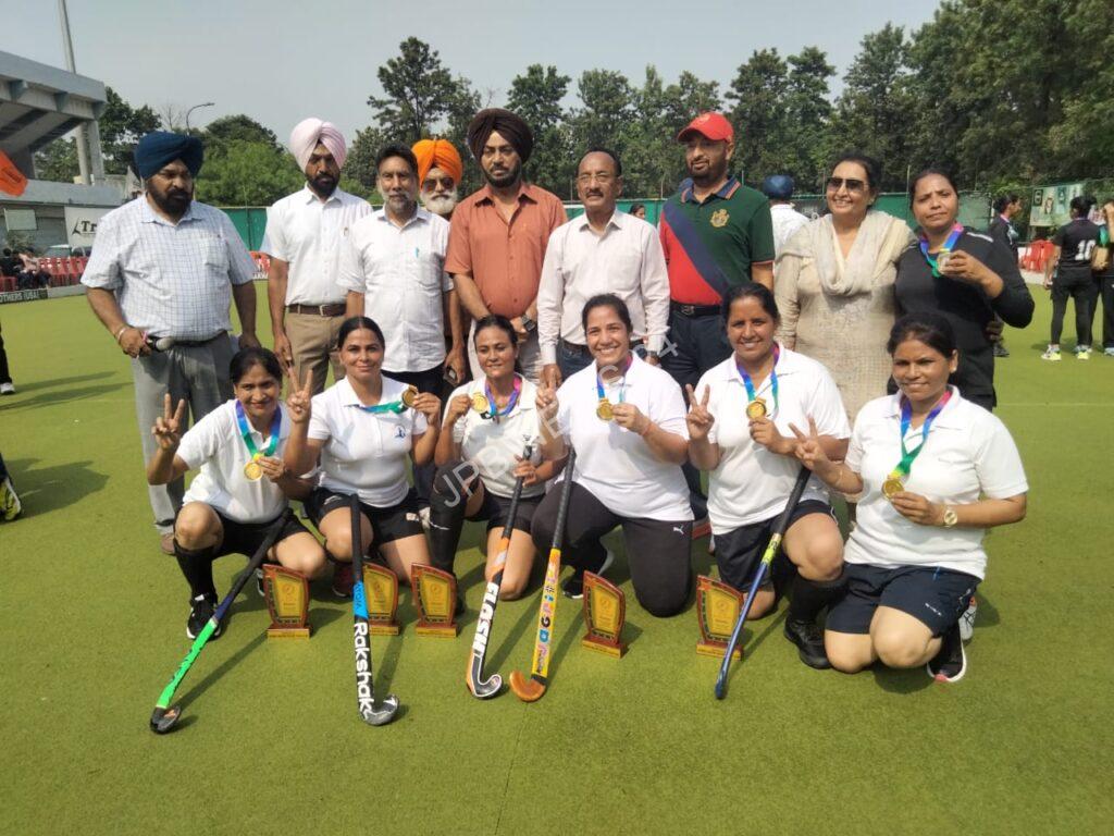 Second five-a-side Women's Masters hockey tournament turns out to be one to remember