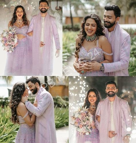 अमला पॉल ने कोच्चि में जगत देसाई के साथ शादी कर ली। Amala paul ties the knot with jagat desai in kochi