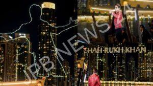 Read more about the article डंकी की रिलीज से पहले, शाहरुख खान को अपने सिग्नेचर पोज में ड्रोन के साथ दुबई के आसमान को रोशन करते देखा गया। Ahead of the release of dunky, shah rukh khan was seen lighting up the dubai sky with a drone in his signature pose