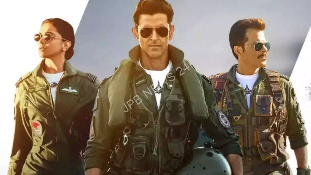 गणतंत्र दिवस के एक दिन पहले ऋतिक और दीपिका की फिल्म फाइटर हुई रिलीज - Hrithik and deepika film fighter released a day before republic day