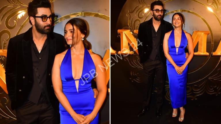 'एनिमल' की सक्सेस पार्टी में चमकते दिखे रणबीर और आलिया - Ranbir and alia were seen shining at the success party of 'Animal'