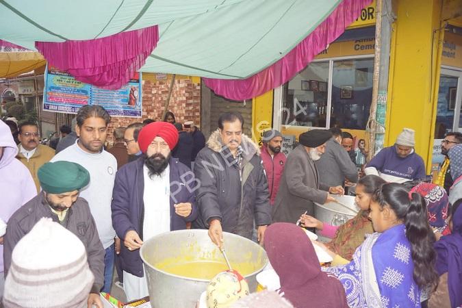 Langar was organized for the consecration of lord shri ram and his life - Sardar kamal jeet singh bhatia