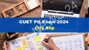 Read more about the article सीयूईटी पीजी 2024 परीक्षा सिटी स्लिप जारी – CUET PG 2024 exam city slip released