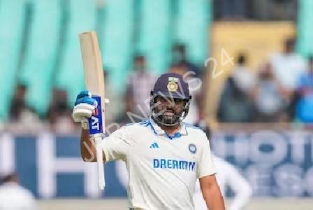 रोहित शर्मा ने लगाया 12वां टेस्ट शतक, धर्मशाला में धमाकेदार प्रदर्शन - Rohit sharma scored his 12th test century, explosive performance in dharamshala