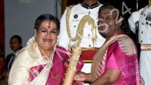 Read more about the article पद्म भूषण पुरस्कार से सम्मानित होने पर भावुक हुईं उषा उत्थुप और कहा की – Usha uthup became emotional after being honored with the padma bhushan award and said