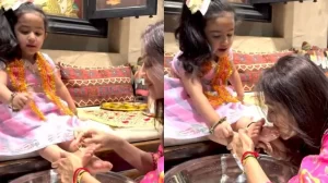 Read more about the article शिल्पा शेट्टी ने अष्टमी पर बेटी समिशा के साथ कन्या पूजन किया। Shilpa shetty performed kanya puja with daughter samisha on ashtami