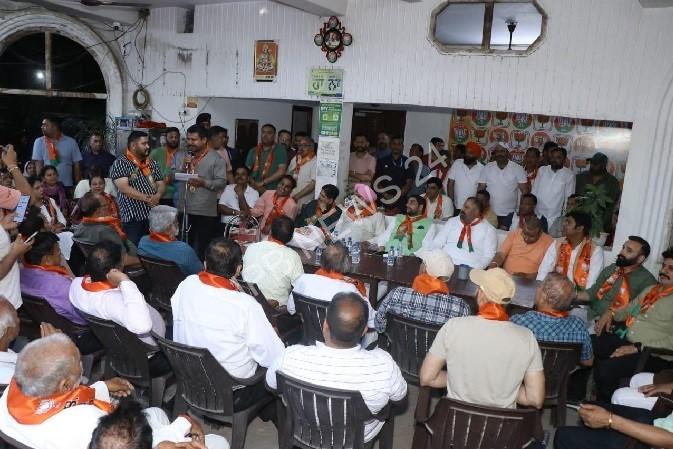 BJP had a very successful meeting in the west assembly constituency