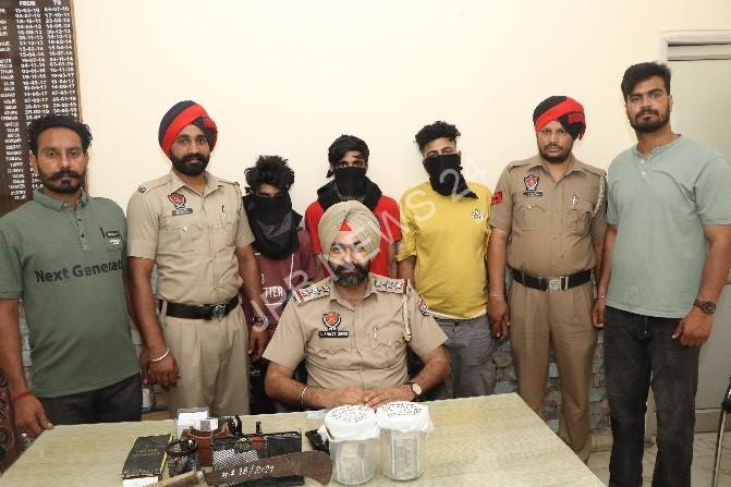 Jalandhar commissionerate police has arrested three people in connection with robbery and snatching