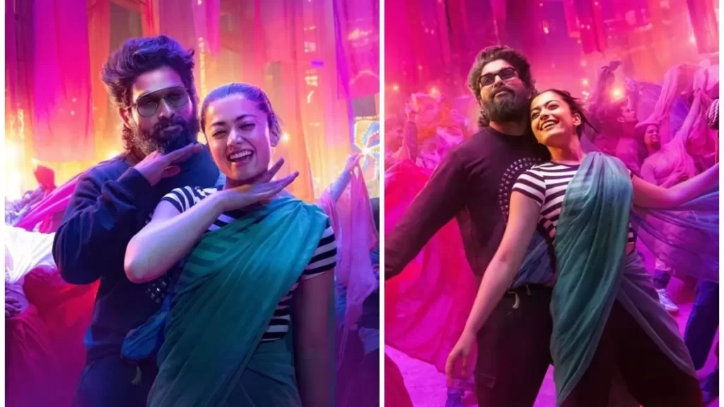 पुष्पा 2 का गाना रिलीज, BTS वीडियो में रश्मिका और अल्लू अर्जुन की मस्ती - Pushpa 2 song released, rashmika and allu arjun fun in bts video