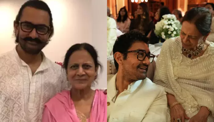 आमिर खान ने अपनी मां जीनत हुसैन का 90वां जन्मदिन धूमधाम से मनाया। Aamir khan celebrated his mother zeenat hussain 90th birthday grandly