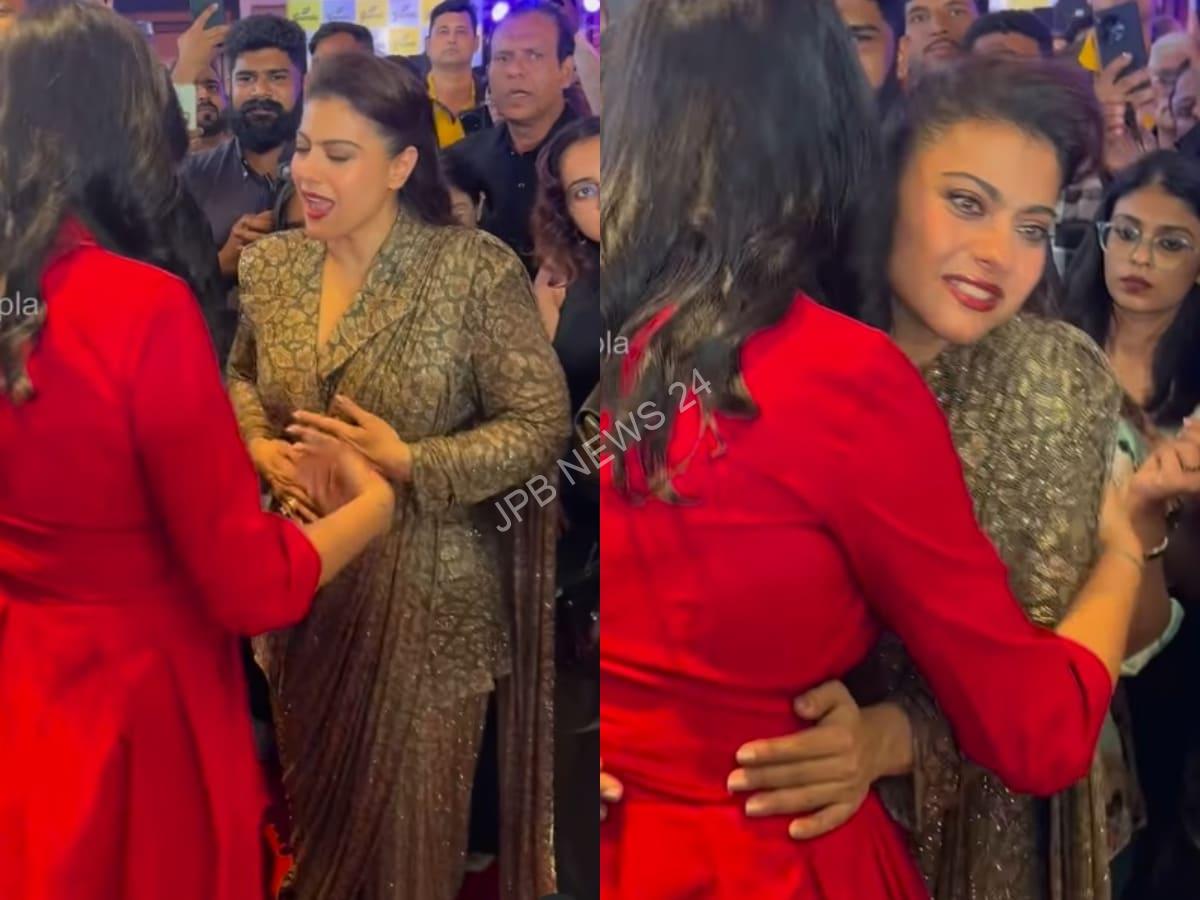Read more about the article आईडब्ल्यूएम बज़ डिजिटल अवार्ड्स में काजोल और सुष्मिता सेन एक-दूसरे को गले लगाते नजर आईं। Kajol and sushmita sen seen hugging each other at iwm buzz digital awards