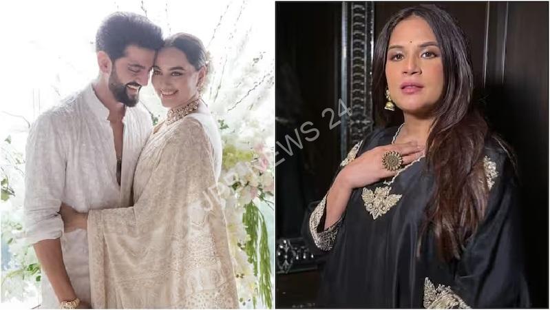 ऋचा चड्ढा ने नवविवाहित जोड़े सोनाक्षी और जहीर की तारीफ की - Richa chadha praises newly married couple sonakshi and zaheer