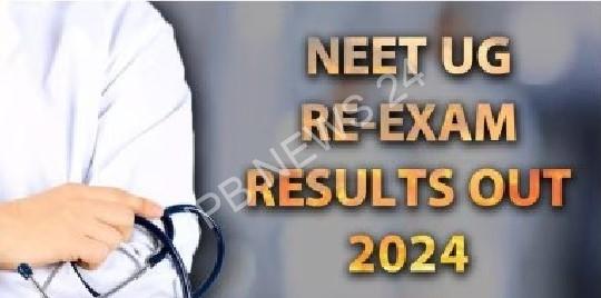 NEET-UG पुनः परीक्षा 2024 का परिणाम घोषित, जांचें कि कैसे डाउनलोड करें। NEET-UG re-exam 2024 result declared, check how to download