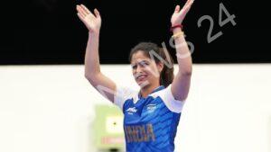 Read more about the article मनु भाकर ने पेरिस ओलंपिक के लिए 25 मीटर पिस्टल में क्वालीफाई किया। Manu bhaker qualified for paris olympics in 25m pistol