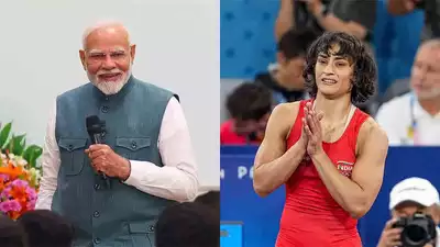 पीएम मोदी ने पेरिस ओलंपिक फाइनल में पहुंचने वाली पहली भारतीय महिला पहलवान विनेश फोगाट की तारीफ की - PM modi praised vinesh phogat, the first indian woman wrestler to reach the paris olympics final