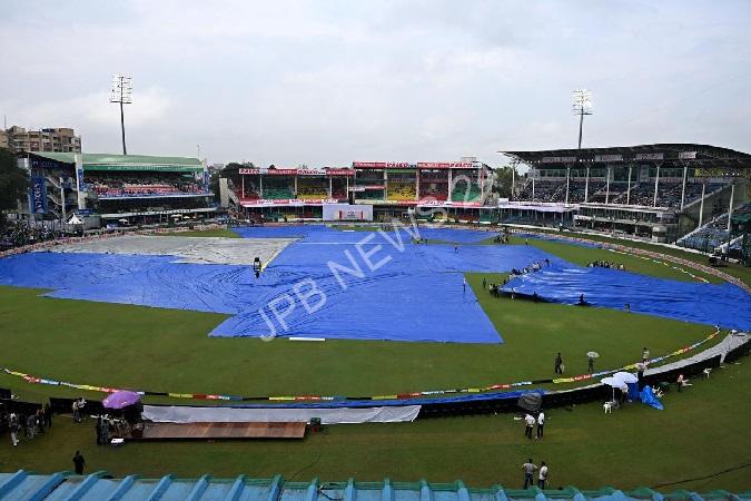 बारिश ने खेल में डाला खलल, बांग्लादेश को दूसरे दिन अच्छी शुरुआत की उम्मीद - Rain disrupted the game, Bangladesh hopes for a good start on the second day