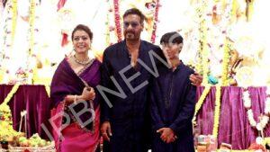 Read more about the article अजय देवगन दुर्गा पूजा पंडाल में काजोल और बेटे युग के साथ नजर आए, प्यारी केमिस्ट्री ने बटोरा सबका ध्यान – Ajay devgn spotted with kajol and son yug at durga puja pandal, cute chemistry grabs everyone attention