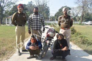 Read more about the article ਜਲੰਧਰ ਕਮਿਸ਼ਨਰੇਟ ਪੁਲਿਸ ਨੇ ਮੋਬਾਈਲ ਅਤੇ ਮੋਟਰਸਾਈਕਲ ਸਮੇਤ ਦੋ ਸਨੈਚਰ ਕੀਤੇ ਕਾਬੂ