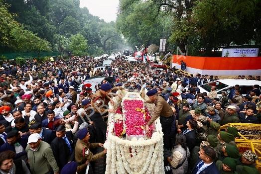 डॉ. मनमोहन सिंह का अंतिम संस्कार आज निगमबोध घाट पर राजकीय सम्मान के साथ किया जाएगा - Dr. manmohan singh last rites will be performed with state honours at nigambodh ghat today