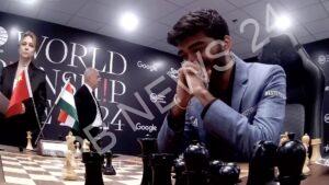 Read more about the article गुकेश डी बने सबसे कम उम्र के विश्व शतरंज चैंपियन, डिंग लिरेन को हराकर रचा इतिहास – Gukesh D became the youngest world chess champion, created history by defeating ding liren