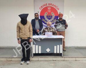 Read more about the article ਜਲੰਧਰ ਕਮਿਸ਼ਨਰੇਟ ਪੁਲਿਸ ਨੇ ਨਜਾਇਜ਼ ਹਥਿਆਰਾਂ ਸਮੇਤ ਇੱਕ ਨੂੰ ਕੀਤਾ ਕਾਬੂ