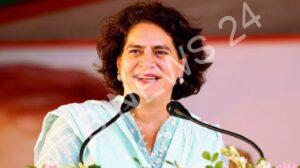 Read more about the article केंद्र सरकार संविधान और लोकतंत्र को कमजोर करने के हरसंभव प्रयास में जुटी है: प्रियंका गांधी – The central government is trying its best to weaken the constitution and democracy: Priyanka gandhi