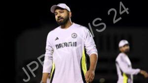 Read more about the article रोहित शर्मा ने न्यूजीलैंड मैच से पहले नेट अभ्यास नहीं किया – Rohit sharma skipped net practice before new zealand match