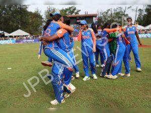 Read more about the article भारत ने दक्षिण अफ्रीका को हराकर जीता दूसरा महिला U19 T20 विश्व कप – India beat south africa to win the second women U19 T20 world cup
