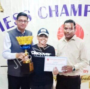 Read more about the article जालंधर छावनी: श्रेयांश जैन ने 10वीं इंटर-स्टेट रैपिड चैस चैंपियनशिप ओपन प्रतियोगिता में हासिल किया पहला स्थान – Jalandhar cantonment: Shreyansh jain wins 1st position in 10th Inter-state rapid chess championship open competition