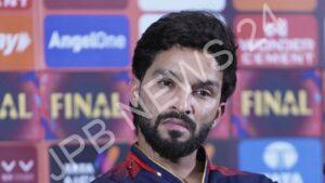 Read more about the article आईपीएल 2025 फाइनल से पहले रजत पाटीदार की रोहित जैसी हरकत से आरसीबी फैंस में बढ़ी टेंशन – Before IPL 2025 final, Rajat patidar Rohit-like action increased tension among RCB fans