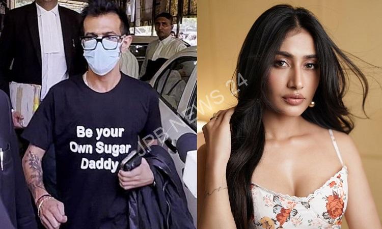 Read more about the article युजवेंद्र चहल ने धनश्री के साथ गुजारा भत्ता समझौते पर खोला राज, शुगर डैडी टी-शर्ट को बताया संदेश – Yuzvendra chahal opens up about alimony agreement with dhanashree, tells the message to sugar daddy t-shirt