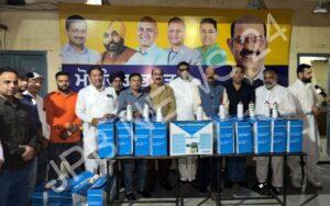 Read more about the article मंत्री मोहिंदर भगत द्वारा जालंधर वेस्ट के काउंसलरों और ब्लॉक प्रधानों को फॉगिंग मशीनें वितरित की गईं