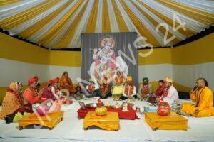 श्रीकृष्ण जन्मोत्सव की दिव्य छटा में नहाया श्री कृष्ण कथामृत का द्वितीय दिवस