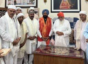 सचखंड डेरा बल्लां के गद्दीनशीन संत निरंजन दास जी महाराज को पद्मश्री सम्मान मिलने पर हर्ष व्यक्त:- सुशील कुमार रिंकू